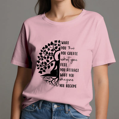 Olivenorma Baum des Lebens Yoga Meditation Baumwoll-T-Shirt - image 17