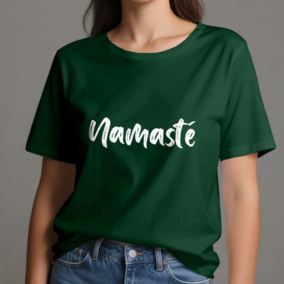 Olivenorma Namaste Yoga Unisex Pilates T-Shirt