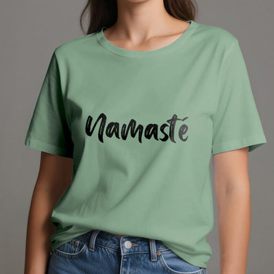 Olivenorma Namaste Yoga Unisex Pilates T-Shirt