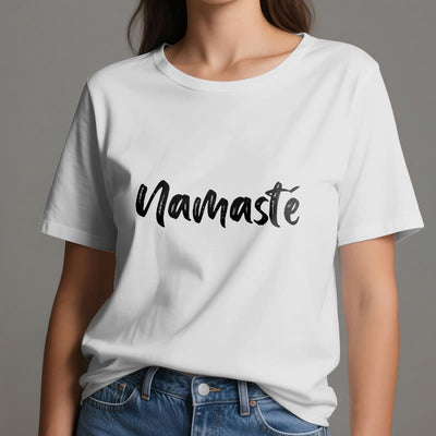 Olivenorma Namaste Yoga Unisex Pilates T-Shirt