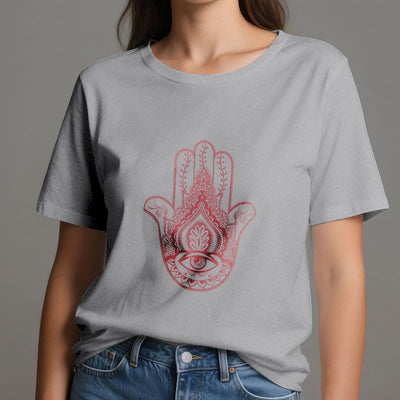 Olivenorma Weiches Hamsa-Baumwoll-T-Shirt