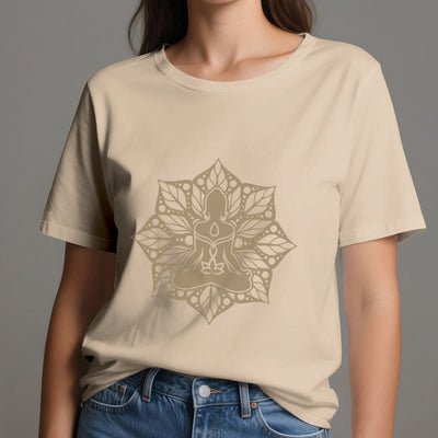 Olivenorma Medela Blumen-Meditations-Yoga-T-Shirt - image 11
