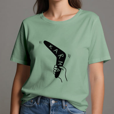 Olivenorma "KARMA" Lustiges Yoga-Workout-Fitness-T-Shirt - image 19