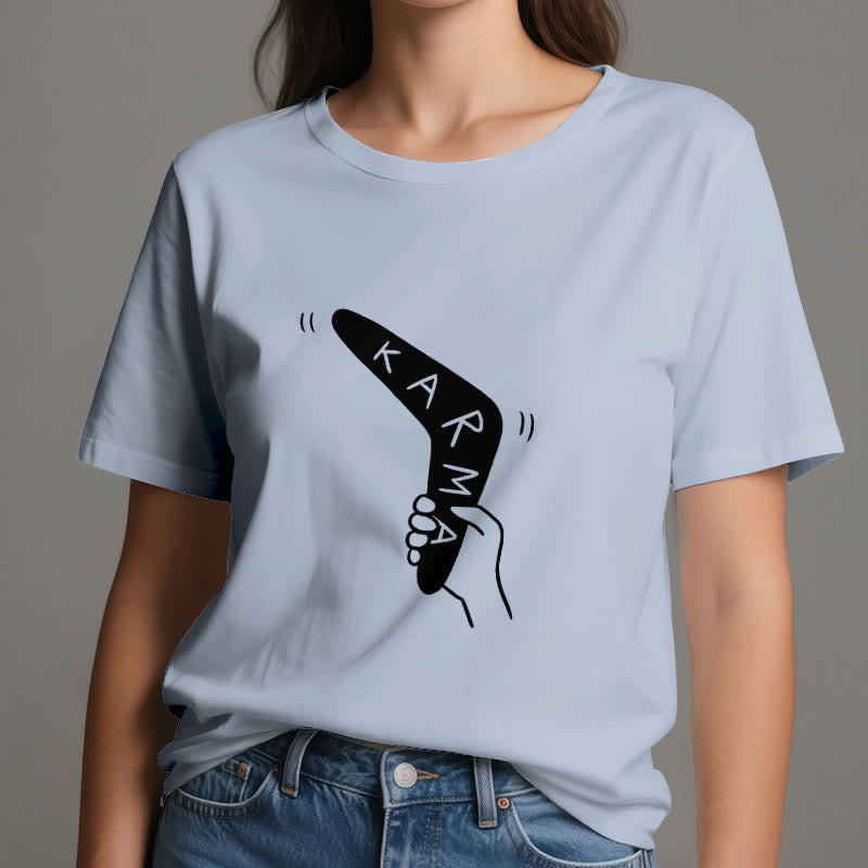 Olivenorma "KARMA" Lustiges Yoga-Workout-Fitness-T-Shirt - image 13