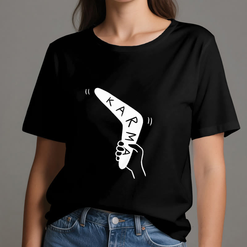 Olivenorma "KARMA" Lustiges Yoga-Workout-Fitness-T-Shirt - image 7