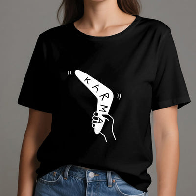 Olivenorma "KARMA" Lustiges Yoga-Workout-Fitness-T-Shirt - image 7