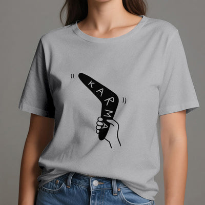 Olivenorma "KARMA" Lustiges Yoga-Workout-Fitness-T-Shirt - image 9