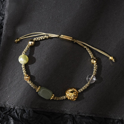 Olivenorma Heilstein Verstellbares geflochtenes Armband - image 9