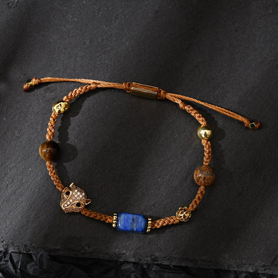 Olivenorma Heilstein Verstellbares geflochtenes Armband - image 3