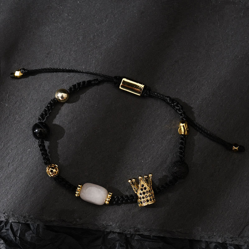 Olivenorma Heilstein Verstellbares geflochtenes Armband - image 18