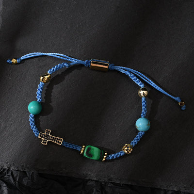 Olivenorma Heilstein Verstellbares geflochtenes Armband - image 14