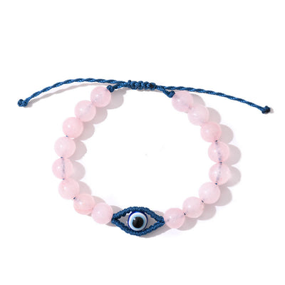 Olivenorma Böser Blick, Glücks- und Schutzkristall-Armband, geflochten - image 13