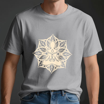 Olivenorma Medela Blumen-Meditations-Yoga-T-Shirt - image 4