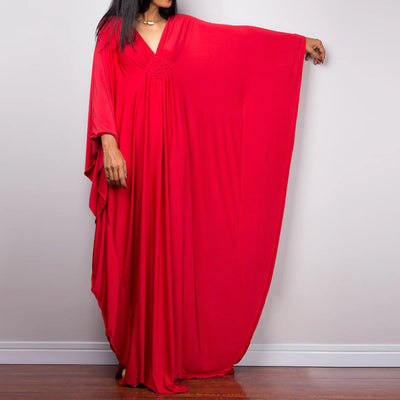 Olivenorma Strand-Sonnenschutzhemd, gewebtes Design, Kaftan-Kleid