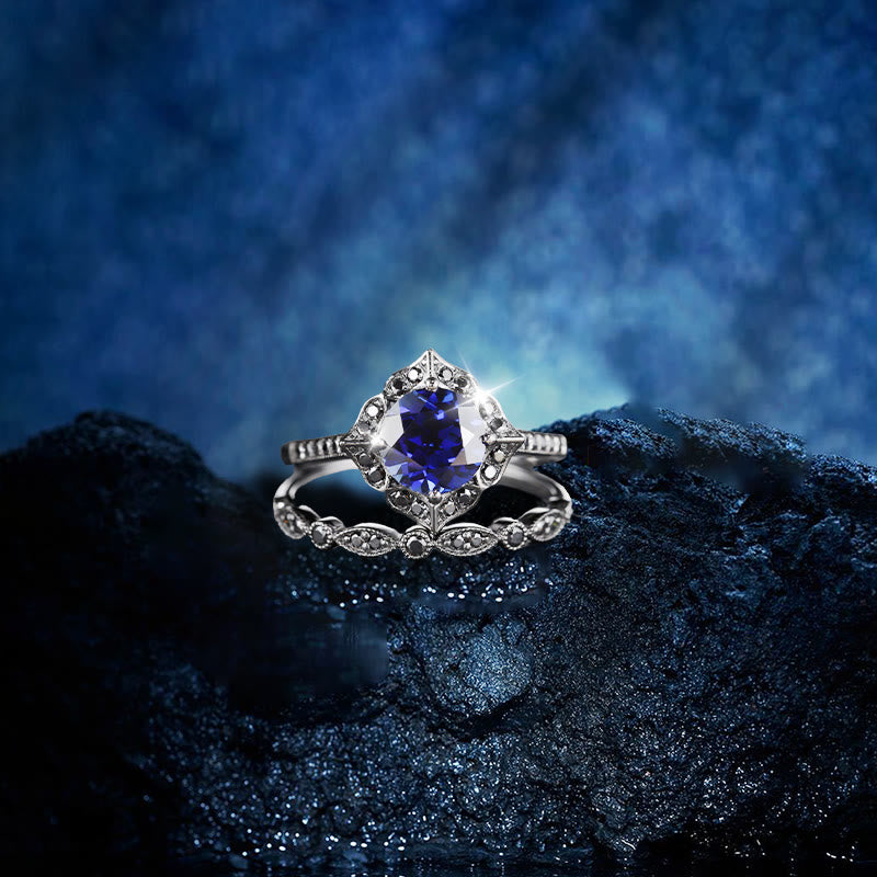 Olivenorma Liliths Mitternachtsstern-Ring - image 3