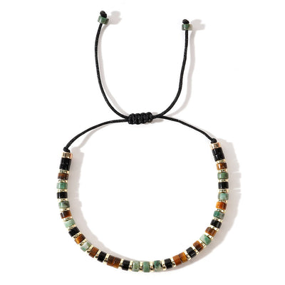 Olivenorma Mini-Perlenarmband mit Hämatit-Edelsteinen, trendiges Perlenarmband - image 17
