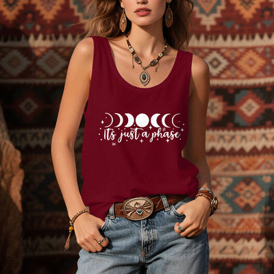 Olivenorma „Es ist nur eine Phase“ Positive Gedanken Weiches Komfort-Tank-T-Shirt - image 11