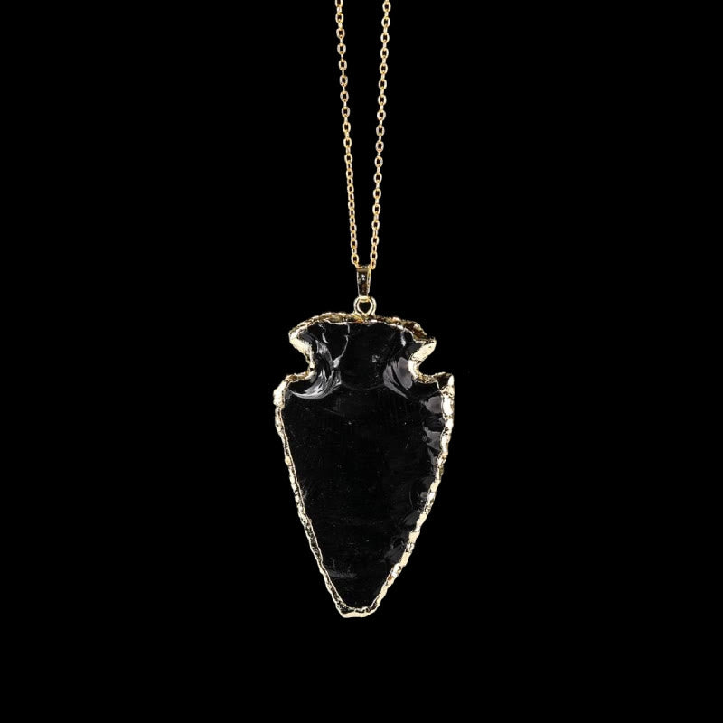 Olivenorma Nyx' Pfeilhalskette - Goldkette - image 1