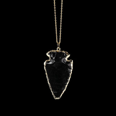 Olivenorma Nyx' Pfeilhalskette - Goldkette - image 1