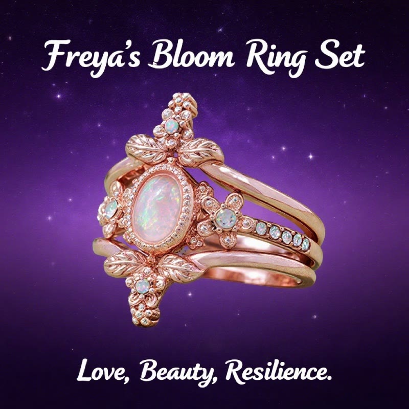 Olivenorma Freyas Bloom Ringset - image 3