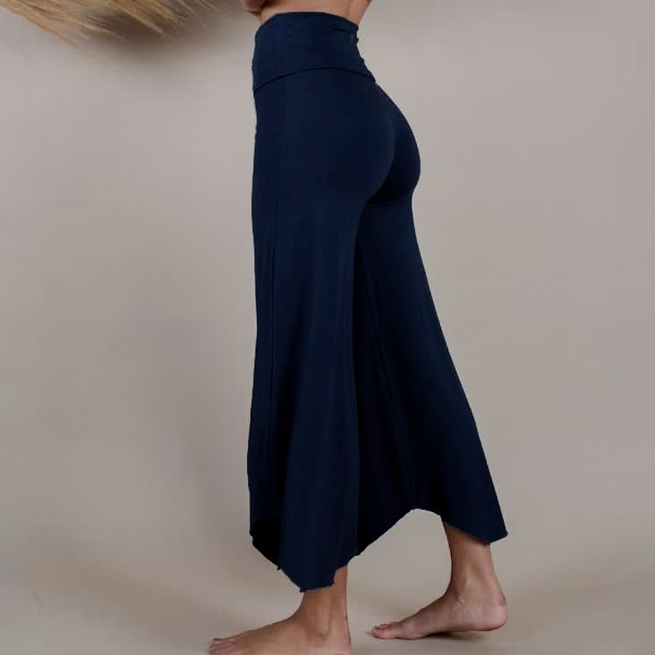 Olivenorma – Kurze Yoga-Schlaghose mit hoher Taille - image 23