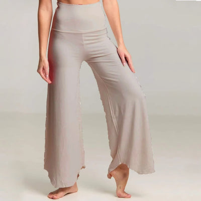 Olivenorma – Kurze Yoga-Schlaghose mit hoher Taille - image 25