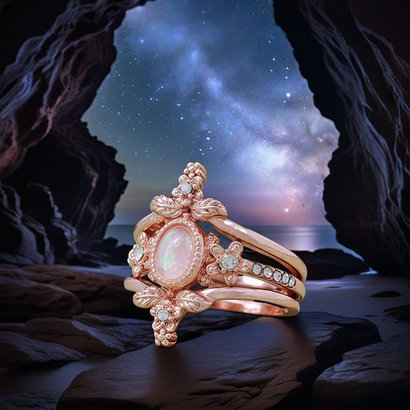 Olivenorma Freyas Bloom Ringset - image 7