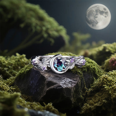 Olivenorma Lunas Rhapsody Ring - Silber - US 10 - image 9