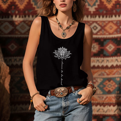 Olivenorma "Choose to Be Kind" Lotus Peaceful Spiritual Tee Ärmelloses T-Shirt - image 6