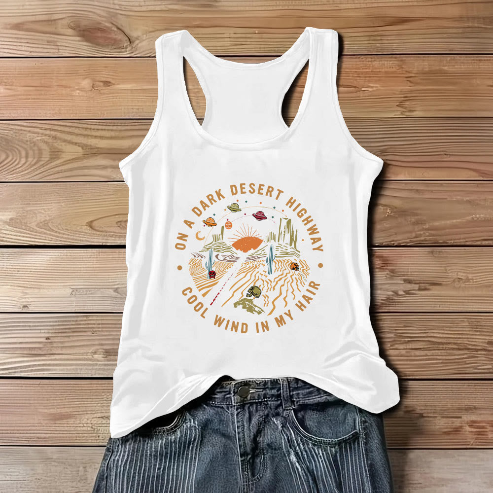 Olivenorma Sommer-T-Shirt für Damen, lässig, Rundhalsausschnitt, ärmellos, Tanktop - Weiß - 3XL - image 7