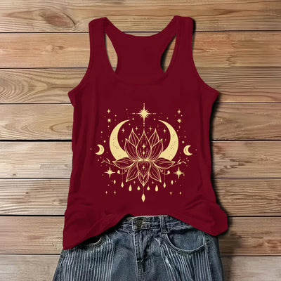 Olivenorma Yoga Lotus Racerback Tanktops - Rot - 3XL - image 7