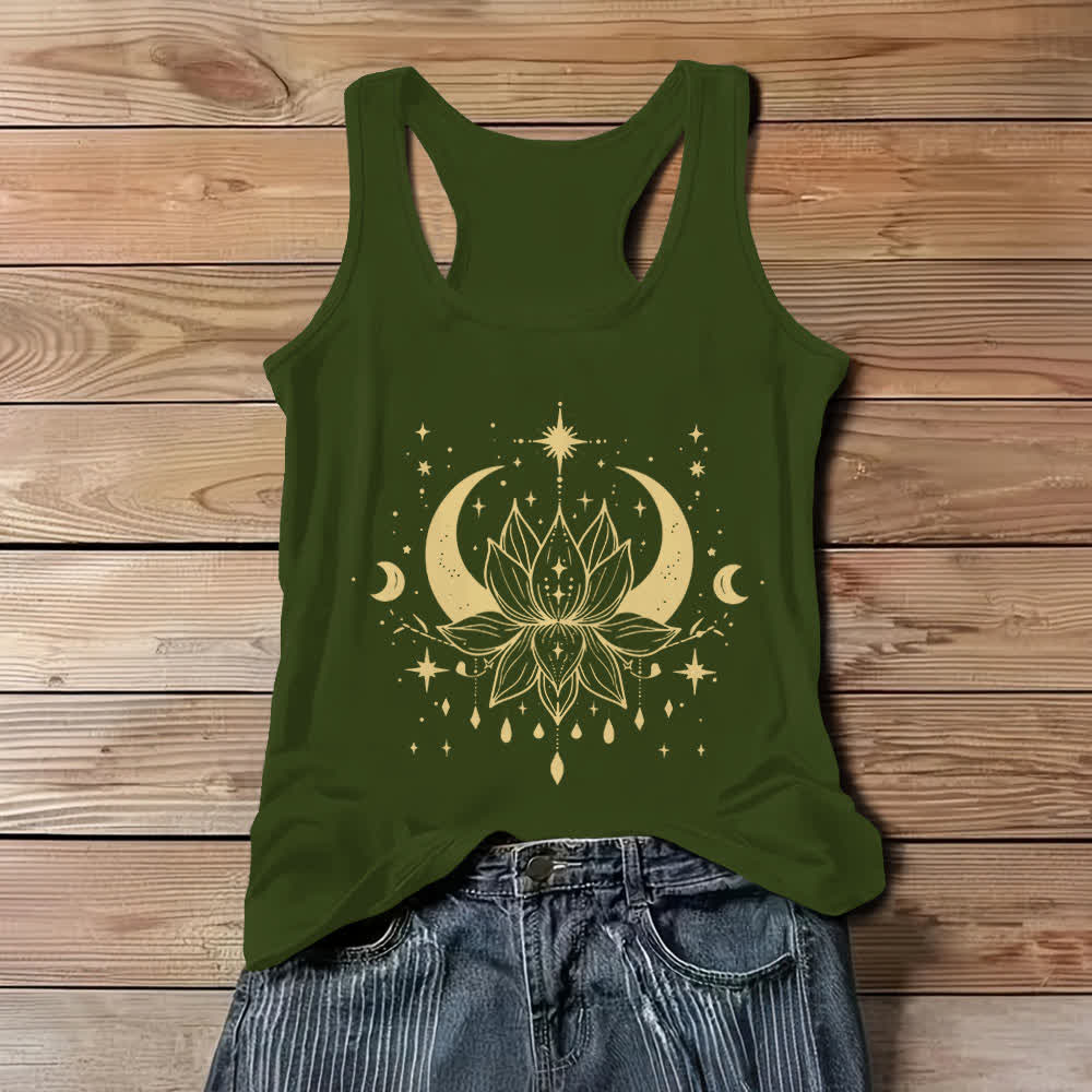 Olivenorma Yoga Lotus Racerback Tanktops - Grün - 3XL - image 9