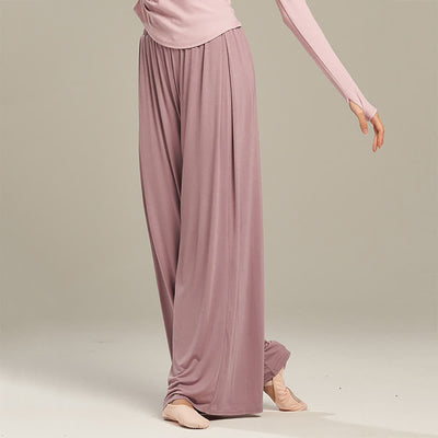 Olivenorma Modal Bequeme Drape Yoga Dance Gerade Hose - image 12