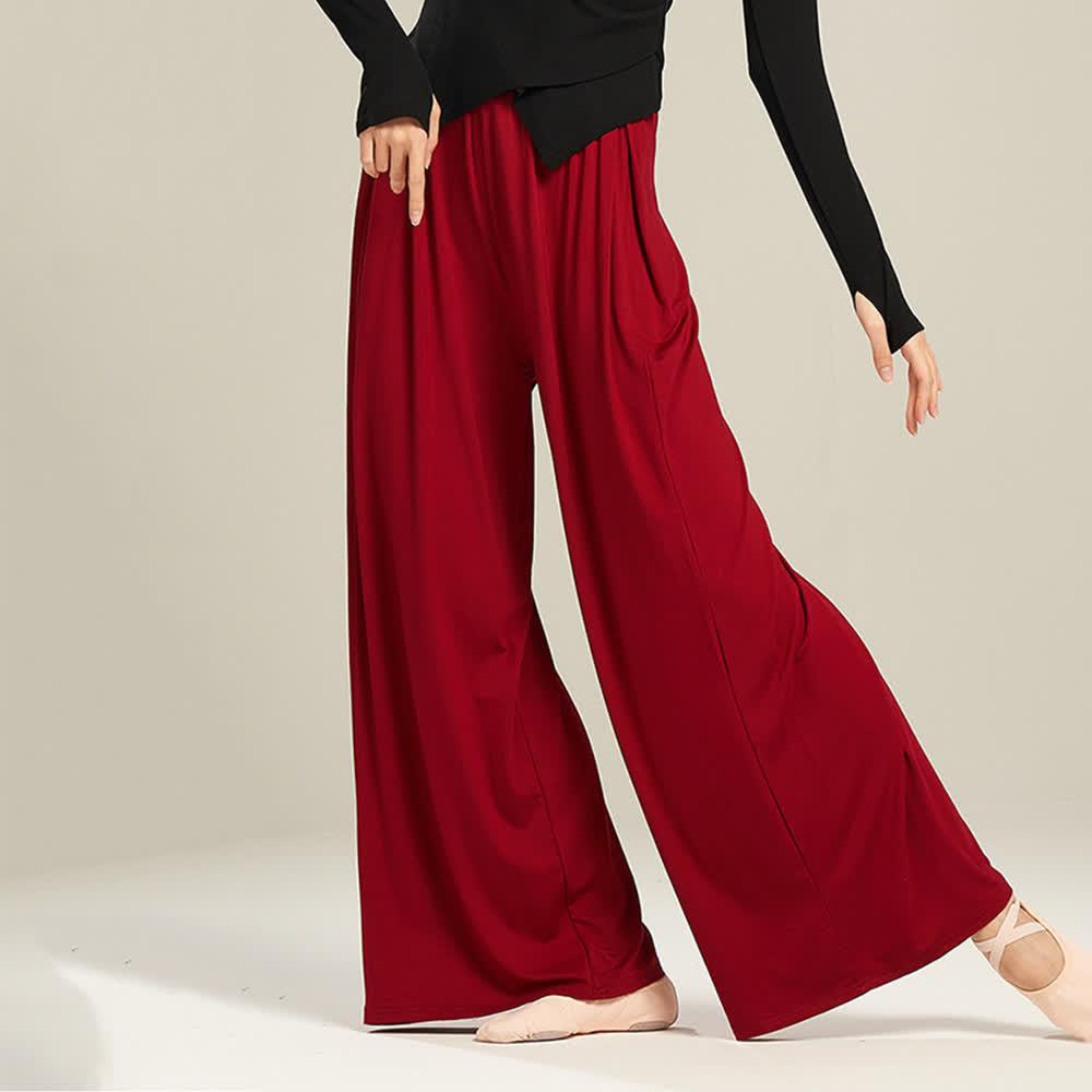 Olivenorma Modal Bequeme Drape Yoga Dance Gerade Hose - image 20
