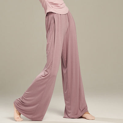Olivenorma Modal Bequeme Drape Yoga Dance Gerade Hose - image 10