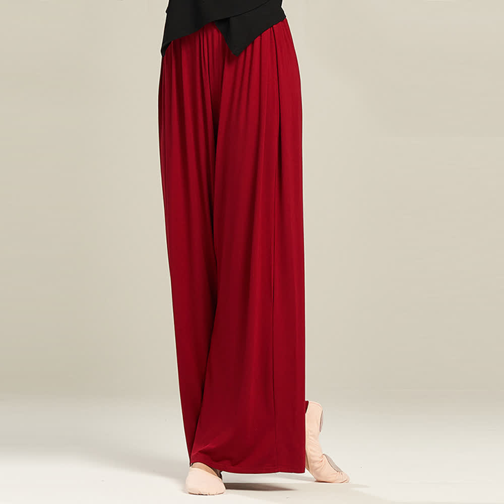 Olivenorma Modal Bequeme Drape Yoga Dance Gerade Hose - image 21