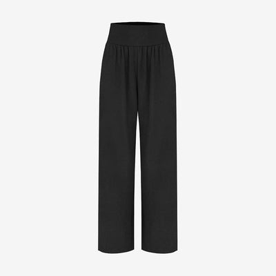 Olivenormafor Jogginghose mit hoher Taille und lockerer Passform, Yogahose mit weitem Bein - image 8