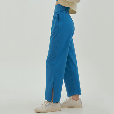 Olivenormafor Jogginghose mit hoher Taille und lockerer Passform, Yogahose mit weitem Bein - image 27
