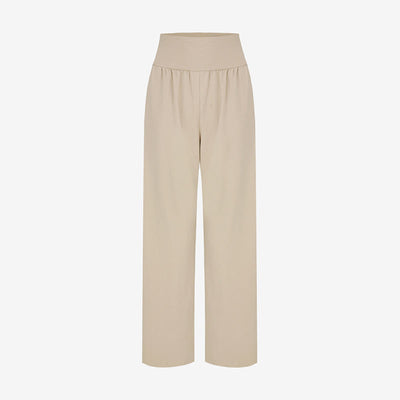 Olivenormafor Jogginghose mit hoher Taille und lockerer Passform, Yogahose mit weitem Bein - image 21