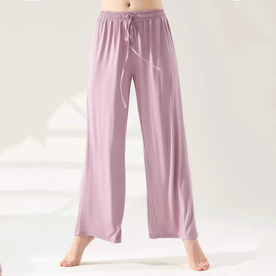 Olivenorma Modal Yogahose mit geradem Bein und weitem Bein - image 6
