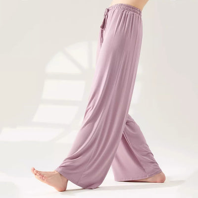 Olivenorma Modal Yogahose mit geradem Bein und weitem Bein - image 7