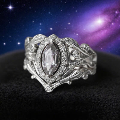 Olivenorma Nyx's Star Marquise-Cut Moissanite Ring - US 11 - Moissanit - image 0