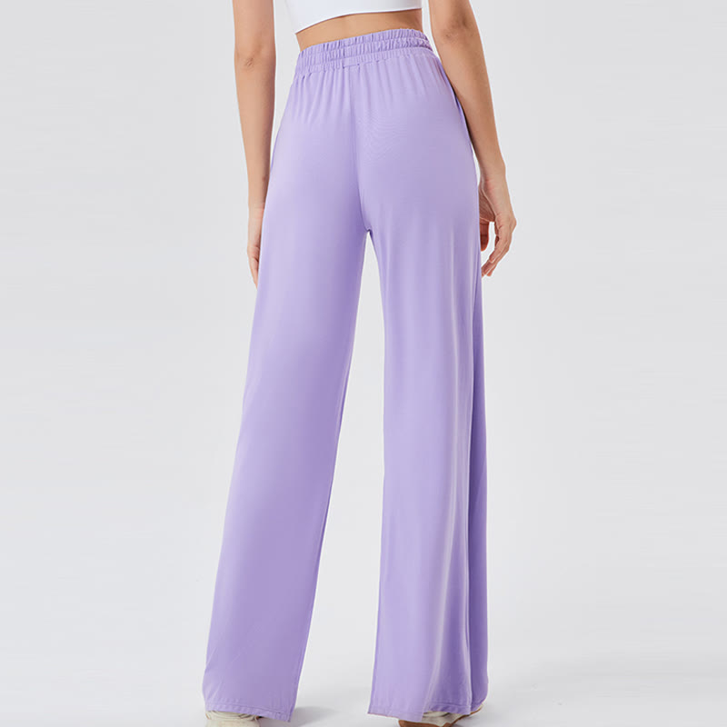 Olivenorma Leichte, weit geschnittene, belüftete, lockere Hose, lässige Yogahose - image 13