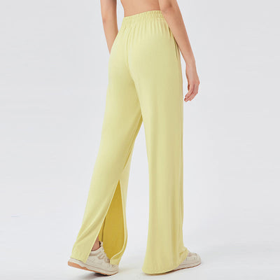 Olivenorma Leichte, weit geschnittene, belüftete, lockere Hose, lässige Yogahose - image 5