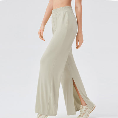 Olivenorma Leichte, weit geschnittene, belüftete, lockere Hose, lässige Yogahose - image 26