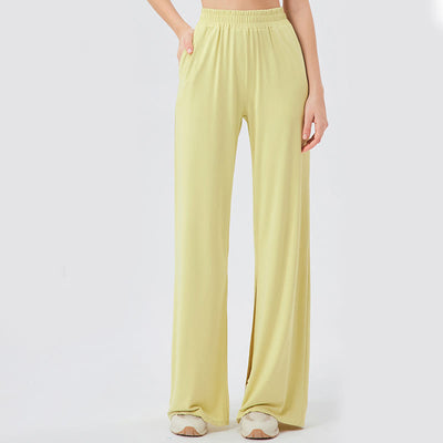 Olivenorma Leichte, weit geschnittene, belüftete, lockere Hose, lässige Yogahose - image 6