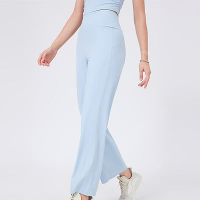 Olivenorma Vielseitige, gerade geschnittene Stretch-Yogahose mit mittlerer Taille - image 7