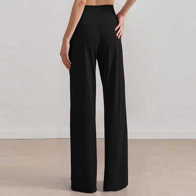 Olivenorma Hose mit weitem Bein, Stretch, lässige Loungehose, Yogahose - image 13