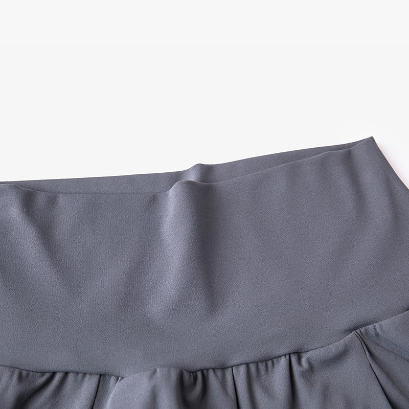 Olivenorma Hose mit weitem Bein, Stretch, lässige Loungehose, Yogahose - image 6