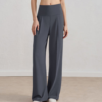 Olivenorma Hose mit weitem Bein, Stretch, lässige Loungehose, Yogahose - image 3